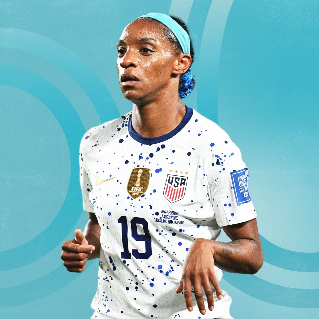 Crystal Dunn GOAL50 1:1